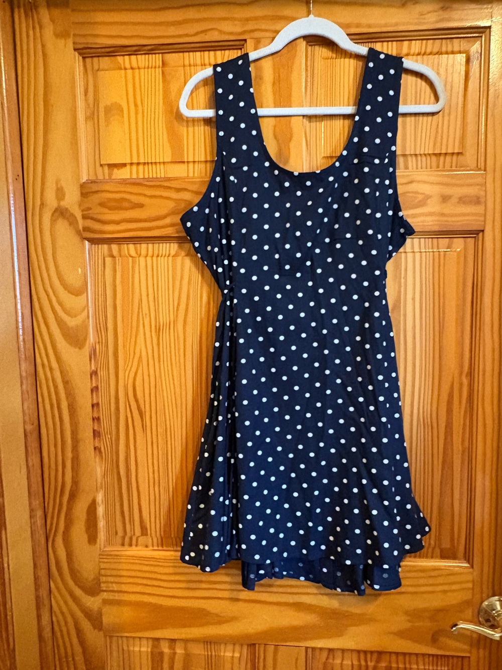 Old Navy Polka Dot Mini Dress - Picture 3 of 4